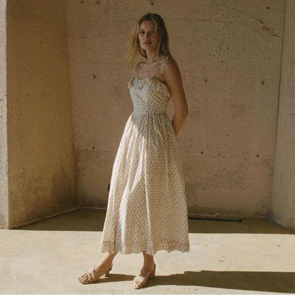 Doen Wendelin Dress in Spring Elderberry Floral